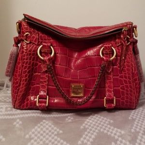 Dooney and Bourke croco satchel
